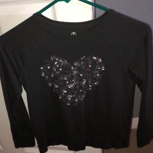 Girls heart shirt
